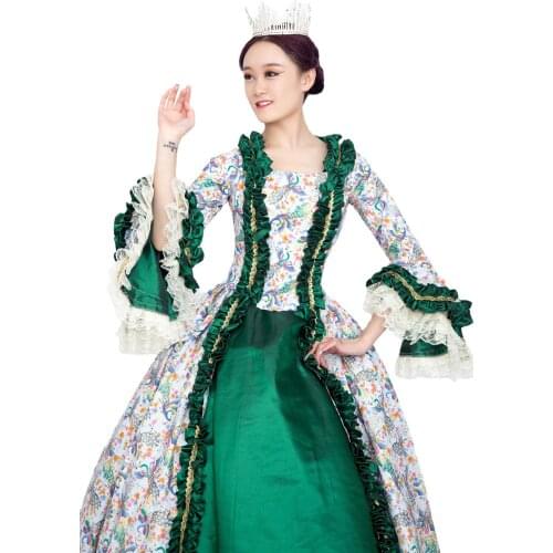 High Quality Southern Belle Renaissance Princess Victorian Cinderella Gown Dress Marie Antoinette Facts