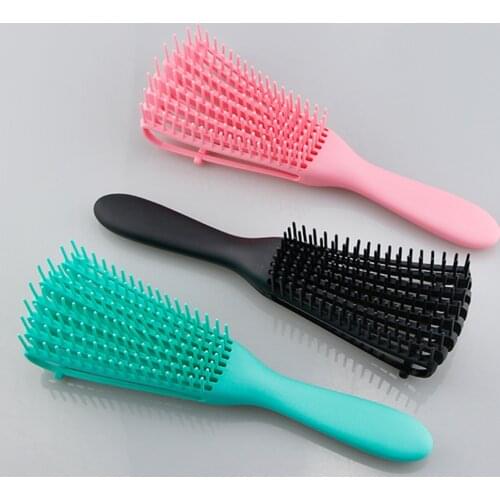 1pcs Hair Brush Scalp Massage Comb Detangling Brush Wet Curly Hair Care Straightner Comb For Salon Hairdressing Styling F#1d
