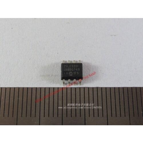 10pcs/lot 25LC320-I/SN SOP8 25LC320 In Stock