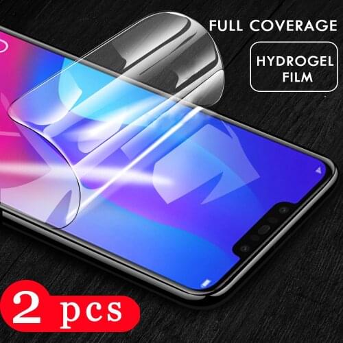 2Pcs for huawei nova 5t 5z 5 5i pro 4 4e 3 3i 3e hydrogel film phone screen protector soft full cover Not Glass protective film
