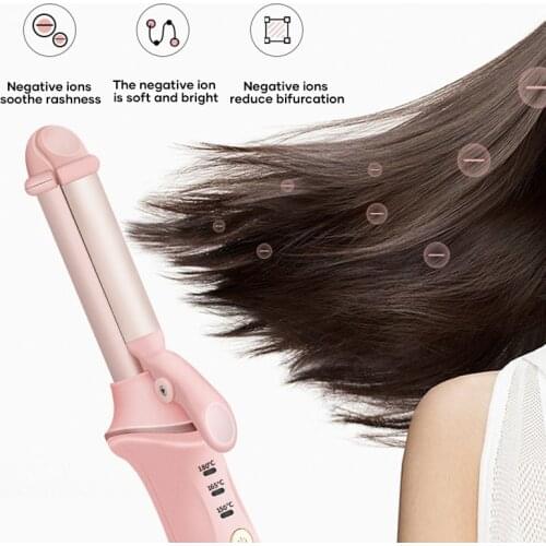 2-in-1 Hair Straightener And Curling Iron Professional Hairdressing Portable Hair Curling For Home Two-in-one barber Accessories