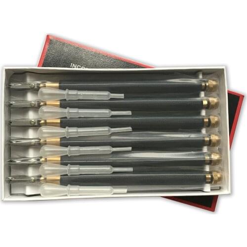 6pcs/pack Free Shipping Professional Glass Cutting Tools 6pcs/lot Glass Tile Cutter TC-17 B Toyo Type Metal Handle