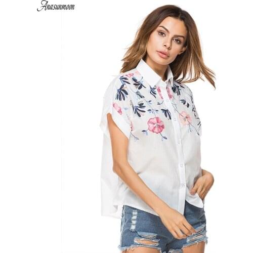 ANASUNMOON Blouses With Sleeves
