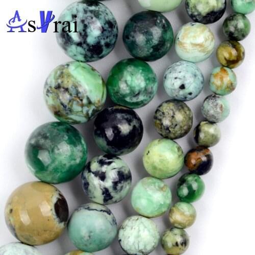 High Quality Genuine Natural Stone Apatite Beads For Jewelry Making 6 8 10 12mm Round Loose Spacer Beads DIY Bracelet Necklace