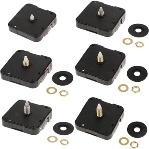 DIY Quartz Clock Movement Mechanism Sweep Silent Wall Clock Repair Kits Movement For Repairing Making A Clock 3 Pointer 12 Hour