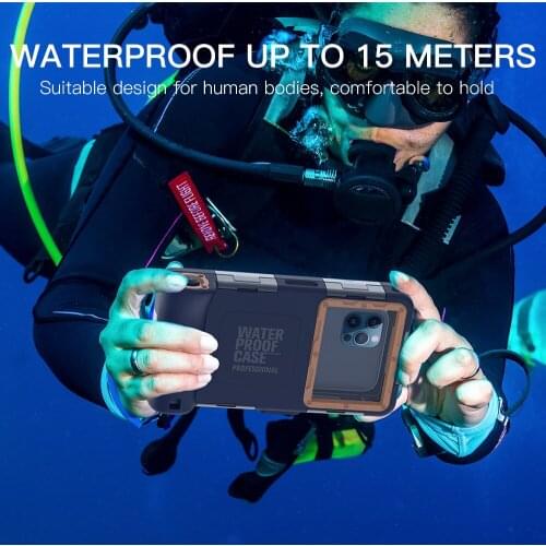Mobile phone diving waterproof case for Huawei mate 40 Honor 20pro 7x 8c 9i 9x pro 10x Nova 7 New Second Generation Upgrade