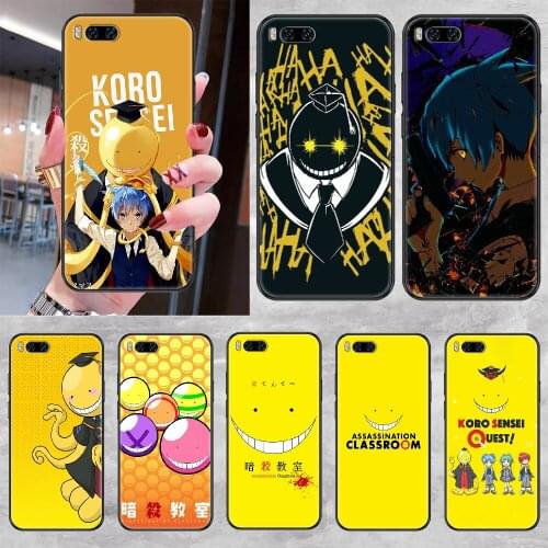 Assassination Classroom Phone case For Xiaomi Mi Max Note 3 A2 A3 8 9 9T 10 Lite Pro Ultra black 3D waterproof art bumper