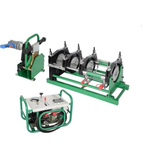 SWT-B160/50H hydraulic automatic Hdpe pipe thermo fusion welding machine