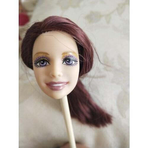 Limited Sale Cool Girl Doll Head Suit for 30cm Women Doll Collection