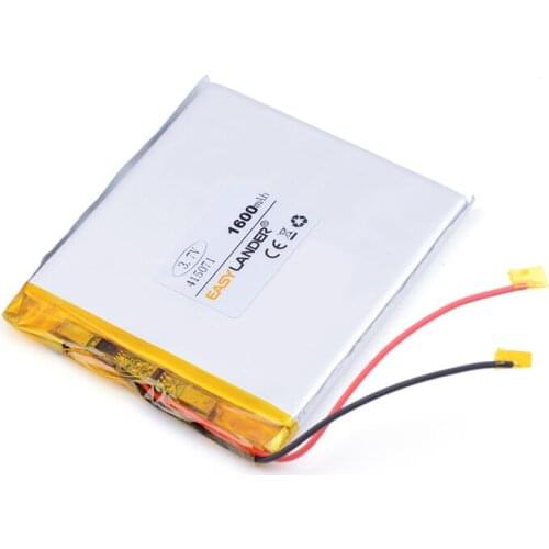 Lithium ion rechargeable batteries 415071 1600MAH For Mp3 Mp4 Mp5 DIY PAD DVD E-book bluetooth headset
