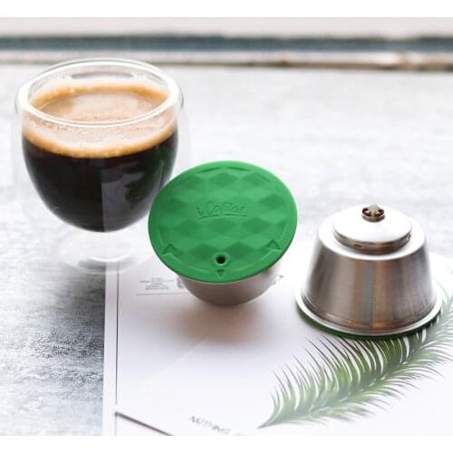 Reusable Coffee Capsule For Nescafe Dolce Gusto Stainless Steel Coffee Filter Pod for Circolo & Mini Coffee Maker Machine