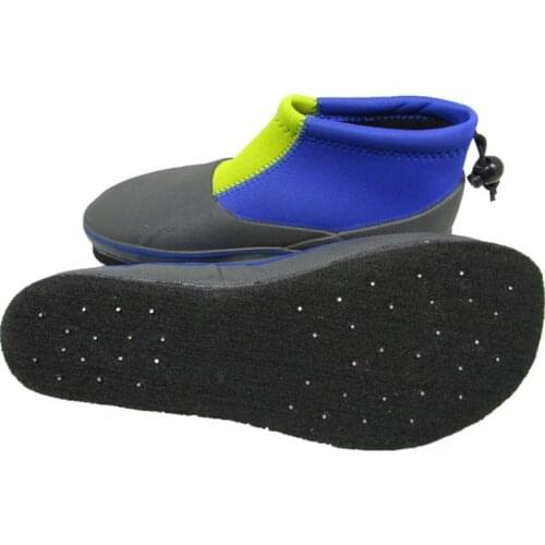 Fly Fishing Aqua Waterproof Shoes Rock Wading Shoes Felt Sole Boots No-slip Fabric and Elastic Rubber Shoes Hiking and Hunting