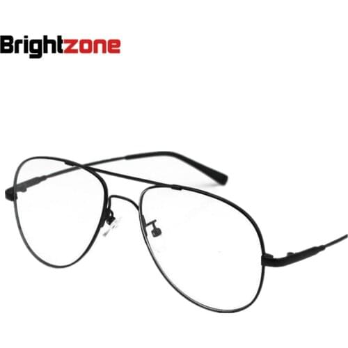 New Arrival Best Selling Big Size Aviatoor Metal Flexible Bridge Temple Optical Eyeglasses Glasses Frame Spectacles oculos de gr