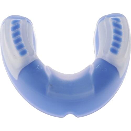 Food Grade PVC Mouth Teeth Protector Guard for Sports Boxing Basketball Blue