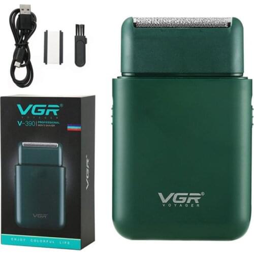 VGR Portable Electric Shaver Car Hair Removal Razor Mini Hand Shaving Knife Beard Trimmer Beard Rechargeable Shaving Machine