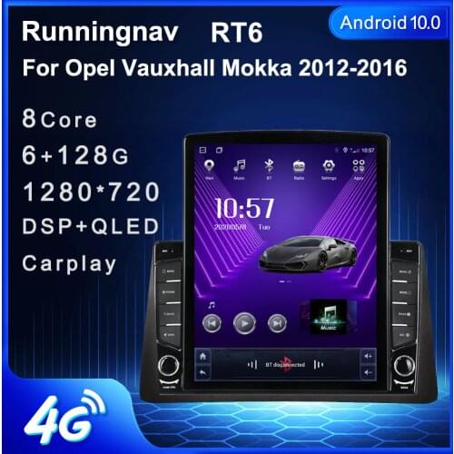 Runningnav For Opel Vauxhall Mokka 2012-2016 Tesla Type Android Car Radio Multimedia Video Player Navigation GPS