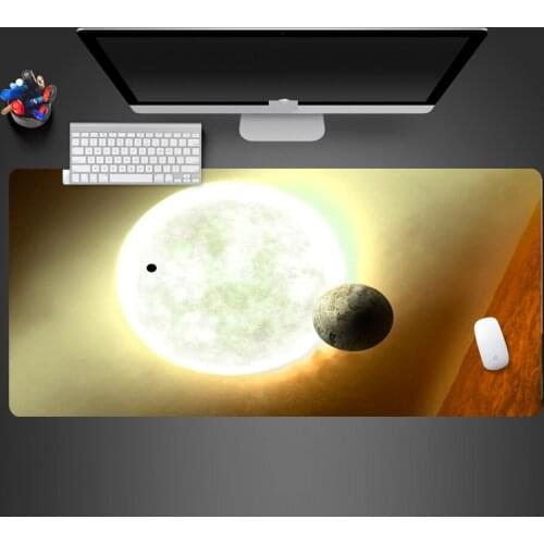 Best Selling Mouse Pad The Planets Rotation Super Cool Rubber Large Mouse Pad PC Computer Gaming Mousepad Game Accessories Pad