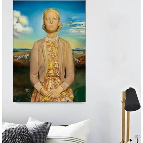 Home Decoration Wall Art Canvas Painting Retro Psychedelic Salvador Dali Pictures Nordic Style Prints Modular Poster Living Room