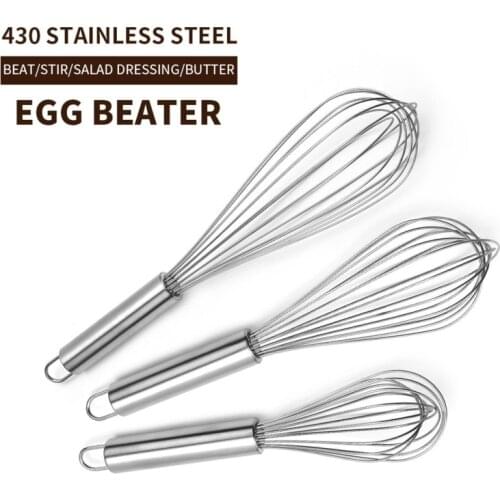 Manual Egg Beater 304 Stainless Steel Egg Whisk Manual Hand Mixer Self Turning Egg Stirrer Kitchen Accessories Egg Tools