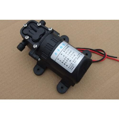 12V 35KW Micro Diaphragm Automatic Switch Hi Pressure Car Washing Spray Water Pump 3.5L/min 70PSI f RV Camper Marine Boat Lawn