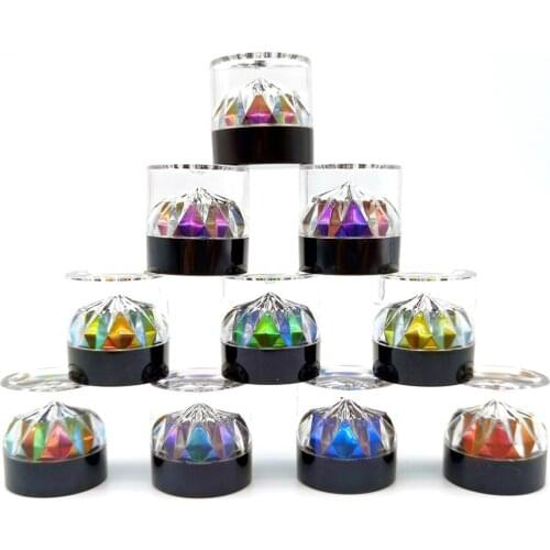 10 Piece Metallic Chameleon Eye Shadow Private Label Glitter Flash Shimmer High Pigment Nail Eyeshadow Makeup Custom