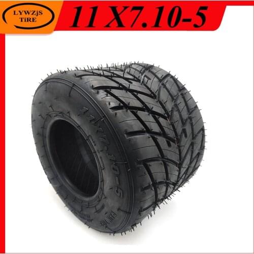 11x7.10-5 Vacuum Tire Kart Racing Drift Racing Car Rear Tubeless Tyre Accessories