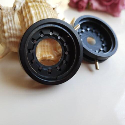 20pcs 0.5-16MM Amplifying Diameter Digital Camera Microscope Adapter Zoom Optical Iris Diaphragm Aperture Condenser 12 Blades