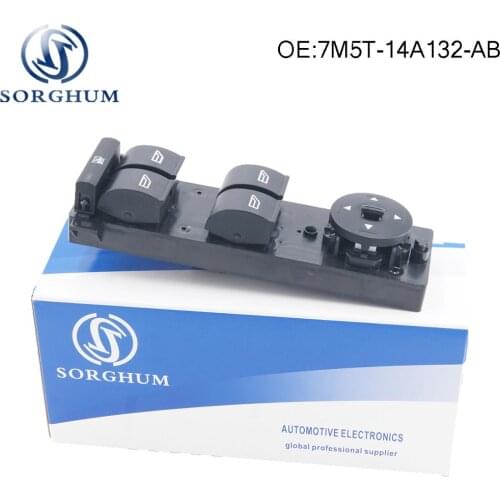 7M5T-14A132-AB 7M5T14A132AB Electric Power Window Switch For Ford Focus C-Max 2009-2013