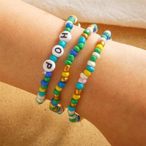 F 2 Bead Bracelets