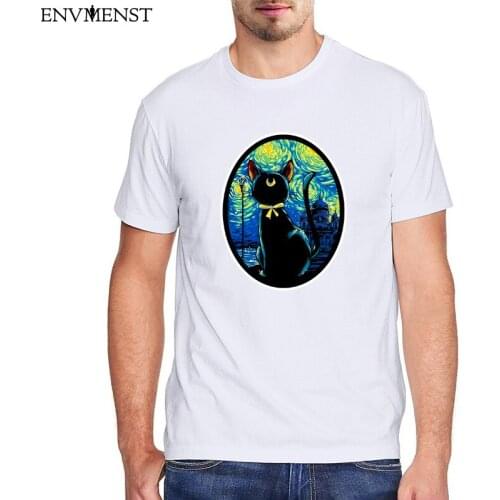 Funny Cat T-Shirt Men women Clothing Summer Kawaii Harajuku Mens T Shirt 100% Cotton Women Short Sleeve Tees Tops Girls 90s 3XL