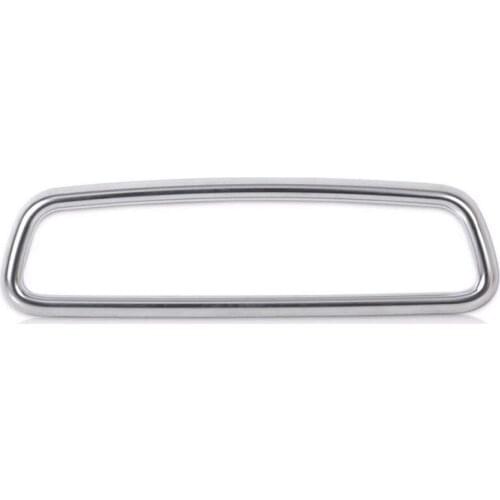 Chrome Interior Rear View Mirror Cover Trim Mouldings for Volvo XC60 V60 S40 S60 2009-2015