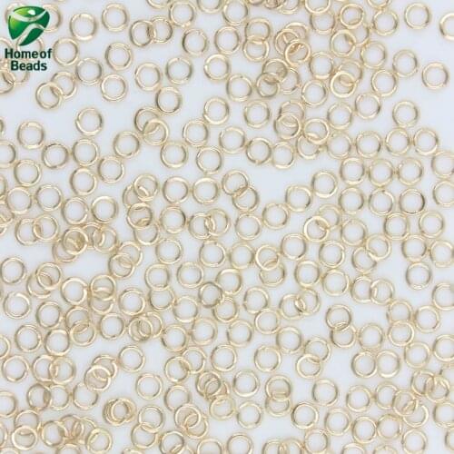 1000 pcs\lot 4 6mm Adorn article link chain jewelry connecting ring Opening lap JF1020