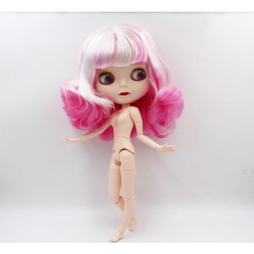 Free Shipping colorful RBL-916 DIY Blyth doll fashion hair 4 big eyes man body 1/6 BJD special price boy toy girl birthday gift