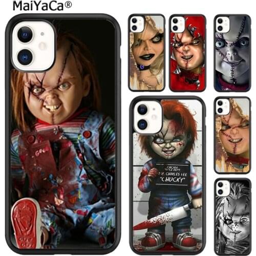 MaiYaCa Charles Lee Ray Chucky Doll Phone Case For iPhone 5s SE 6s 7 8 plus X XR XS 11 12 pro max Samsung Galaxy S8 S9 S10 shell