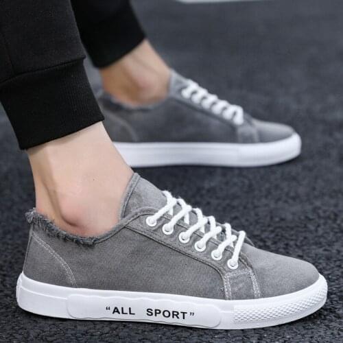 Mens Running Jogging Shoes Casual Low Top Fashion Sneakers Canvas Vulcanize Shoes for Men