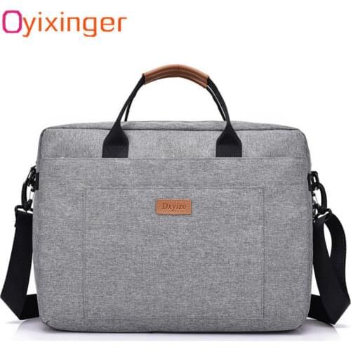 Men Canvas Business Briefcase Office Travel Messenger Large Tote Womens Computer Work Bag Business Trip File Package Laptop Bag