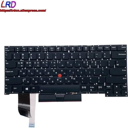 New Original KR Korean Backlit Keyboard for Thinkpad E490S Laptop SN20T05045