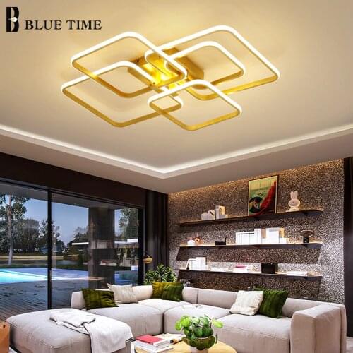 APP&Remote Dimmable Modern Led Ceiling Lamp For Living room Dining room Bedroom Parlor Home Aluminum Ceiling Light AC 110V 220V