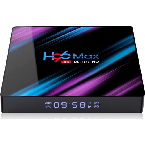 H96 MAX Android 10.0 Smart Android TV Box RK3318 2G/16G 4G/32G 4G/64G set top box