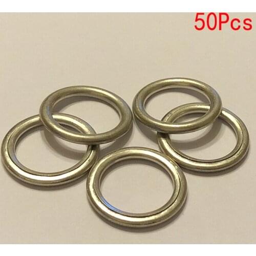 50pcs OEM Engine Oil Pan Drain Plug Gasket For A3 A4 A5 A6 A7 A8 Q5 Q7 Golf Jetta Passat Phaeton SCI Touareg N 013 815 7 14*20