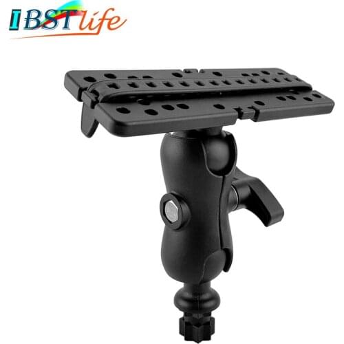 Swivel Ball Mount For Fish Finder Universal Mounting Plate Kayak Accessories Inner Hexagon Base Marine Boat GPS MAP Supporter