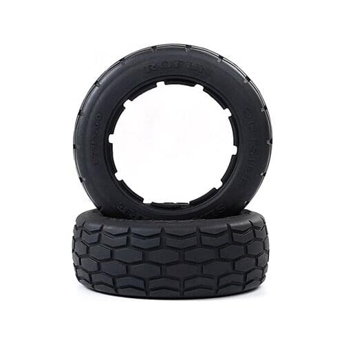 Slate Tread Front 170x60 Tire Skins 2pc for 1/5 Hpi Rovan Km Rofun Baja 5b LT V5/ 5S F5 LOSI 5IVE-T TRUCK Rc Car Parts
