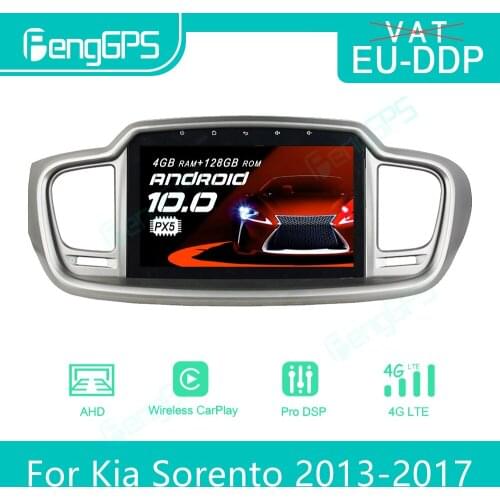 Stereo Multimedia Player For Kia Sorento 2013 - 2017 Android Car Radio 2Din Autoradio GPS Navigation Head unit Touch Screen