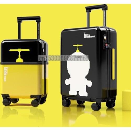 Trolley Box Luggage Machine Cat Child Suitcase Luggage Box Female Male Small 20 Inch