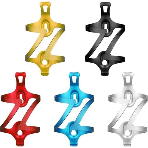 Bike Water Bottle Holder Lightweight One-piece Design Aluminum Alloy Bicycle Water Bottle Cages for MTB Bicycle Accessories