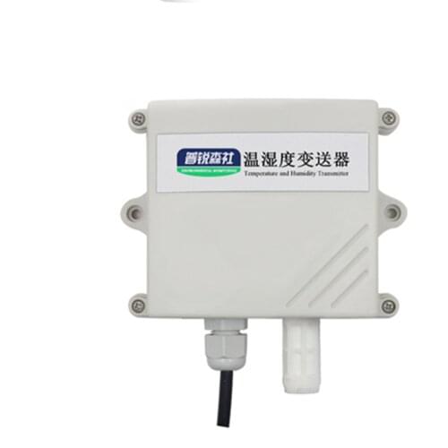 High-precision temperature and humidity transmitter RS485 waterproof greenhouse monitoring and control meter built-in PE head