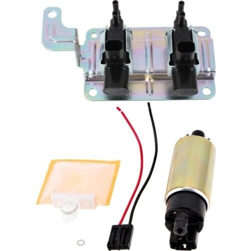 1 Set 120L/H Car Electric Gasoline Fuel Pump Strainer Install Kit & ​1 Pcs Intake Manifold Vacuum Solenoid Valve