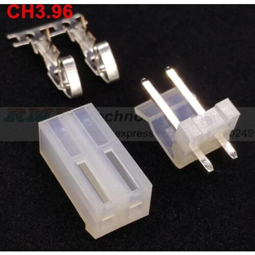20set/lot CH3.96 2139 3.96 mm CH3.96-2P connector 20pcs female housing + 20 PCS male header + terminal 3.96mm 2pin free shipping