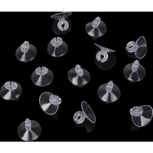 5/10Pcs Plastic Aquarium Fish Tank Suction Cups Suckers Clips Airline Pump Tubing Fixation Suction Cup
