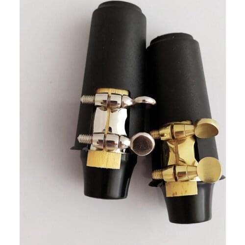 B-flat soprano saxophone set mouthpiece